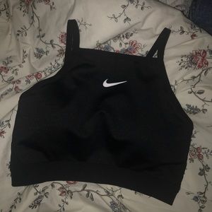 high neck nike sports bra